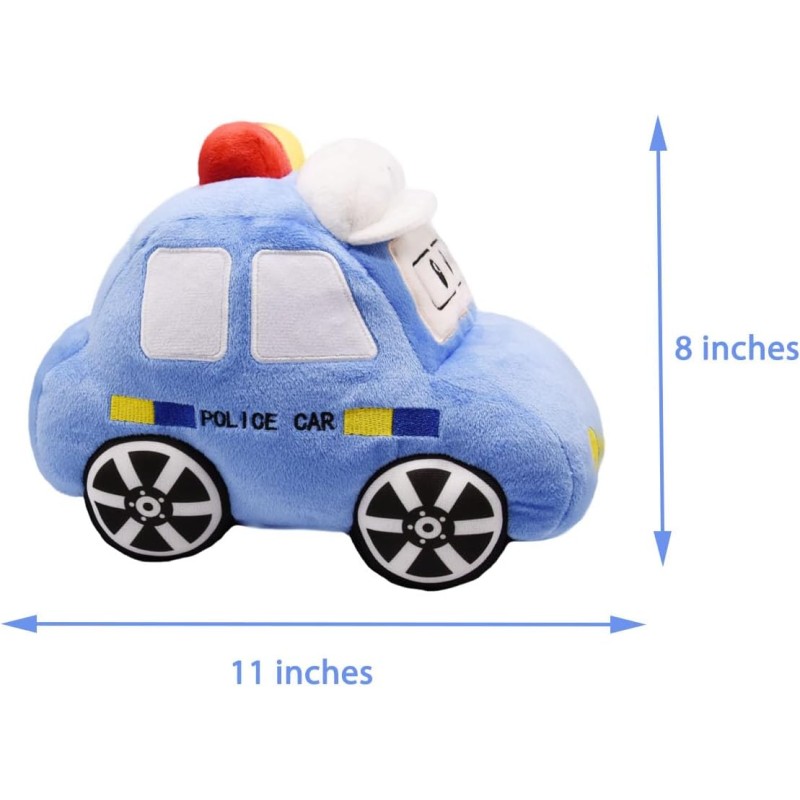 Plush Toy Factory - Police Car Stuffed Toy