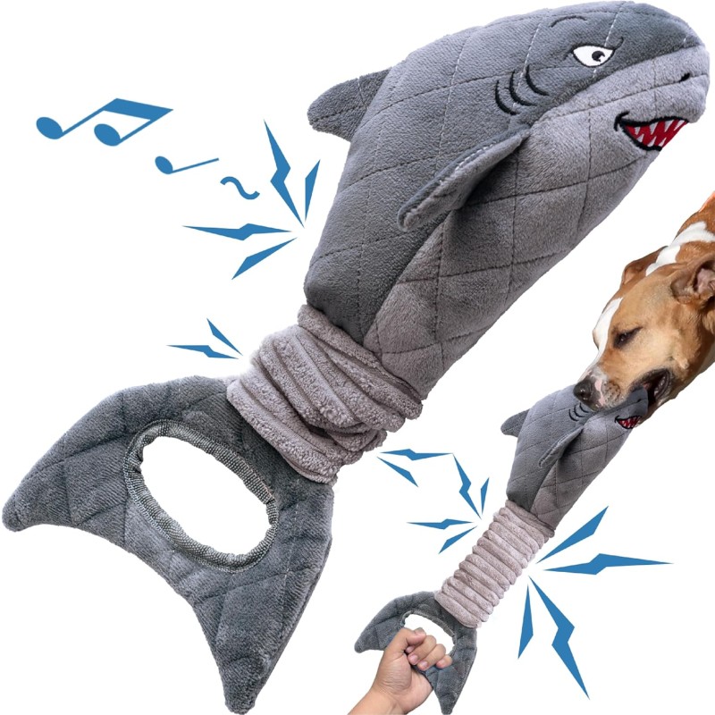 Pet Toy Manufacturer - Shark Teething Chew Toy