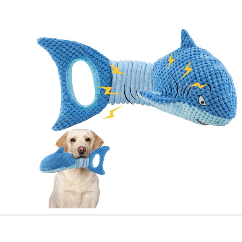 Pet Toy Manufacturer - Shark Teething Chew Toy