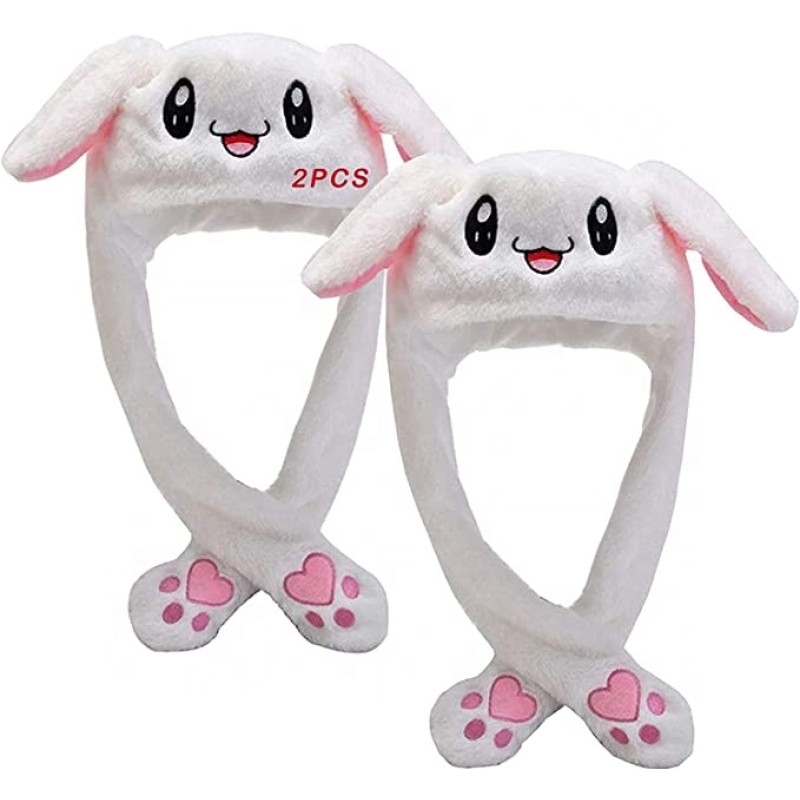 Plush Hat Manufacturer - 2pcs Bunny Moving Ears
