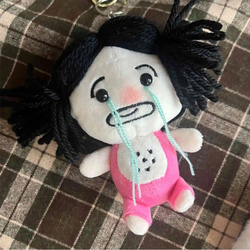 Keychain Factory - Crying Girl Pendant Keychain