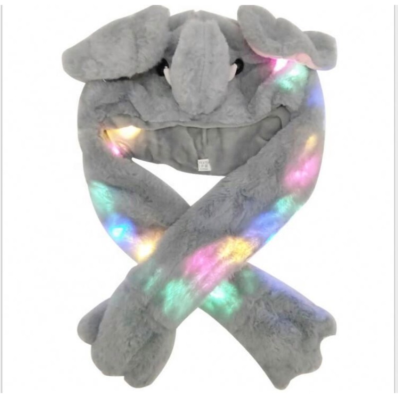 Plush Hat Manufacturer - LED Elephant Moving Ears