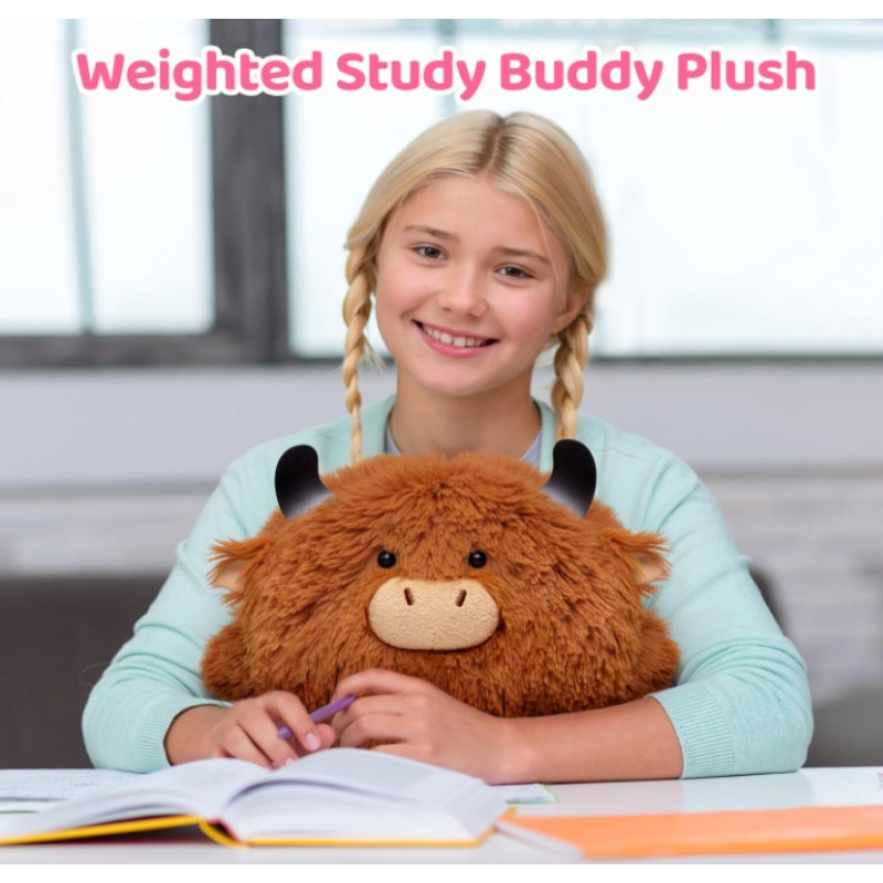 Plush Toy Manufacturer - Weighted Highland Cow