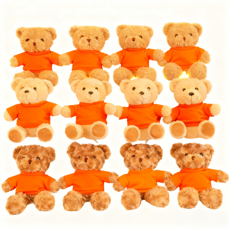 Plush Toy Manufacturer - Logo Printed Sweater Bear