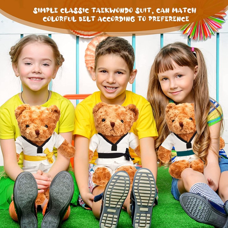 Doll Clothes Manufacturer - Taekwondo Bear Uniform