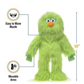 Hand Puppet Factory - 14 Inch Green Monster