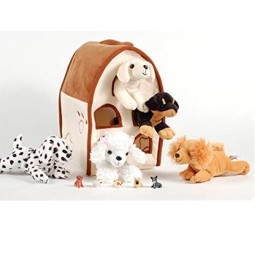 Pet Toy Manufacturer - Dog House with 5 Dogs