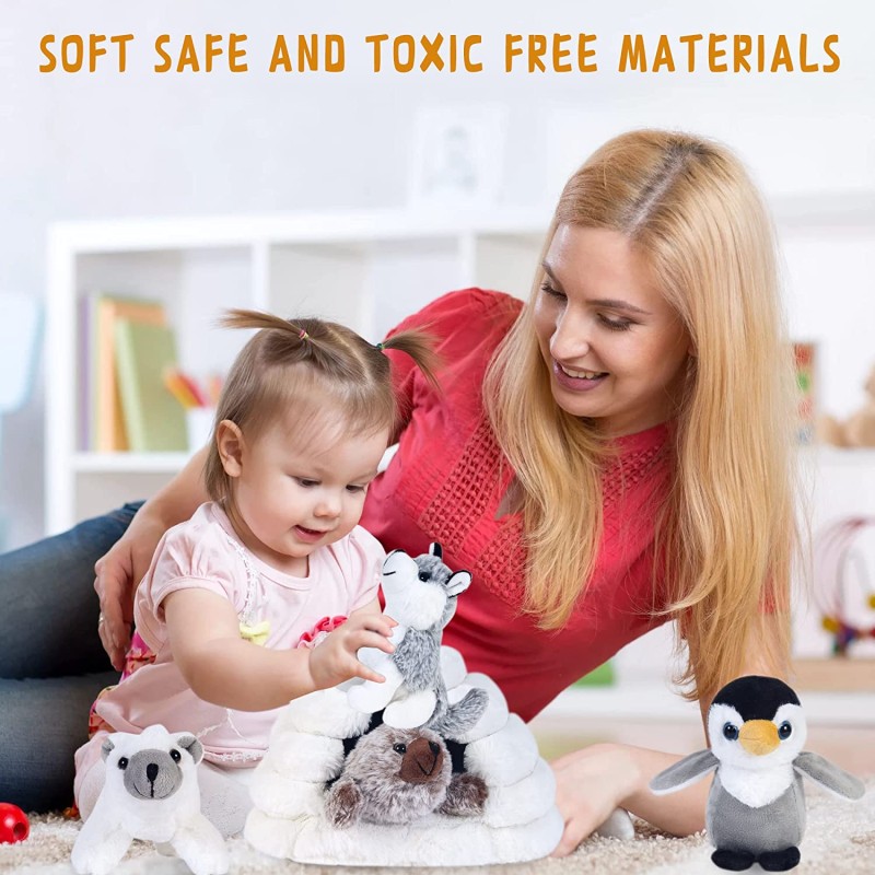 Plush Toy Manufacturer - 5 Piece Arctic Set