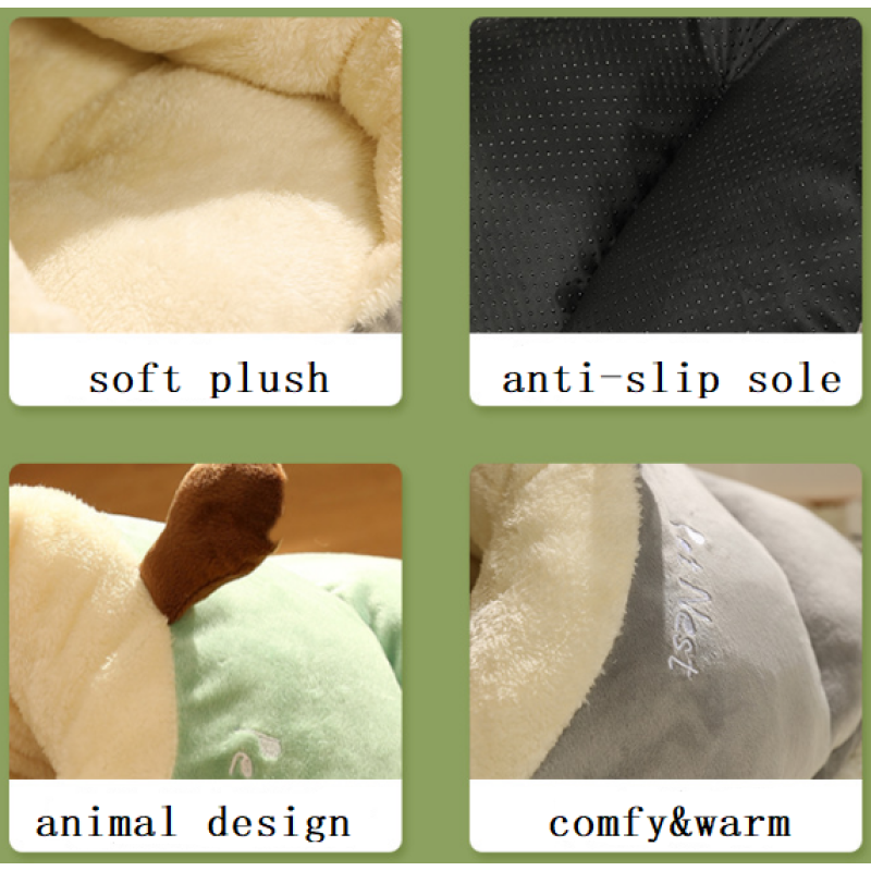 Pet Bed Manufacturer - OEM Custom Slipper Shaped Nest