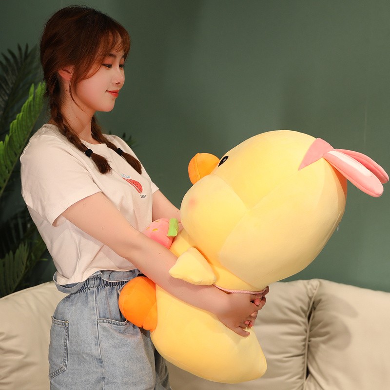 Plush Duck Toy Supplier - OEM Custom 28-70cm Yellow Duck