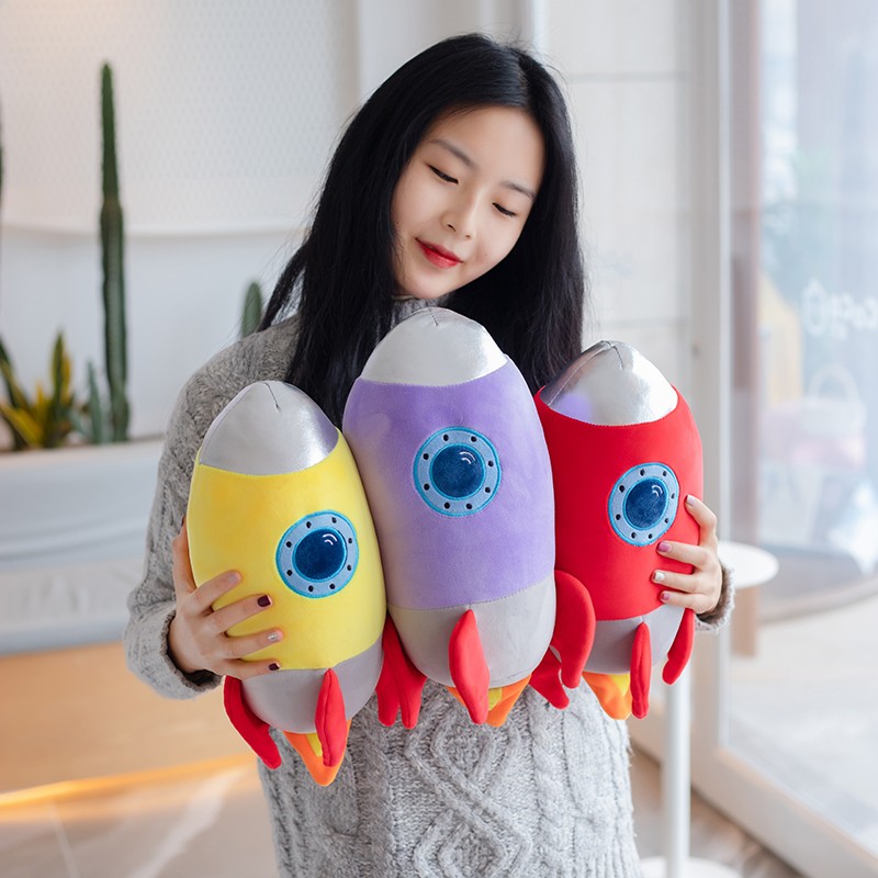 Rocket Plush Toy Factory - OEM Custom Soft Stuffed Pillow