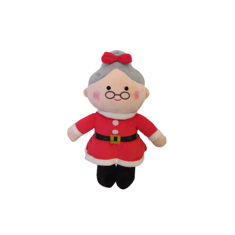 Santa Plush Toy Supplier - OEM Custom Grandpa Grandma Design