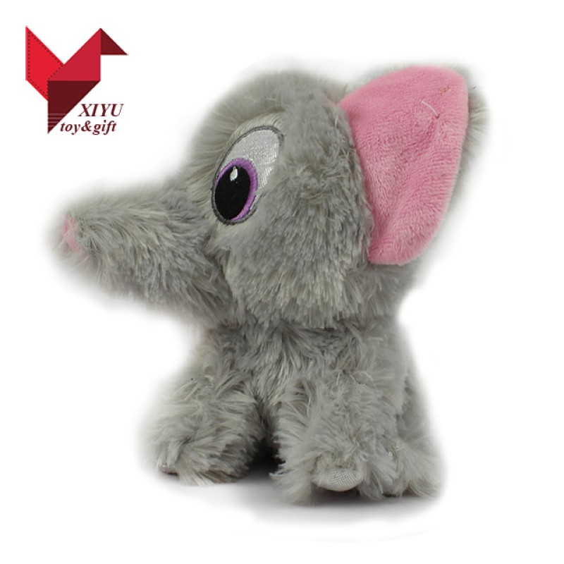 Elephant Plush Toy Factory - OEM Custom 20-25cm Grey Design