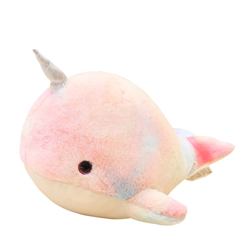 Sea Animals Plush Manufacturer - OEM Custom Pink Dolphin Whale