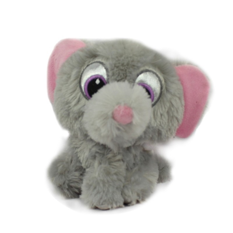 Elephant Plush Toy Factory - OEM Custom 20-25cm Grey Design