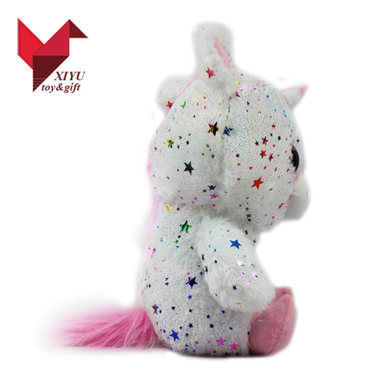 Unicorn Stuffed Toy Manufacturer - OEM Custom 30cm Shiny Material