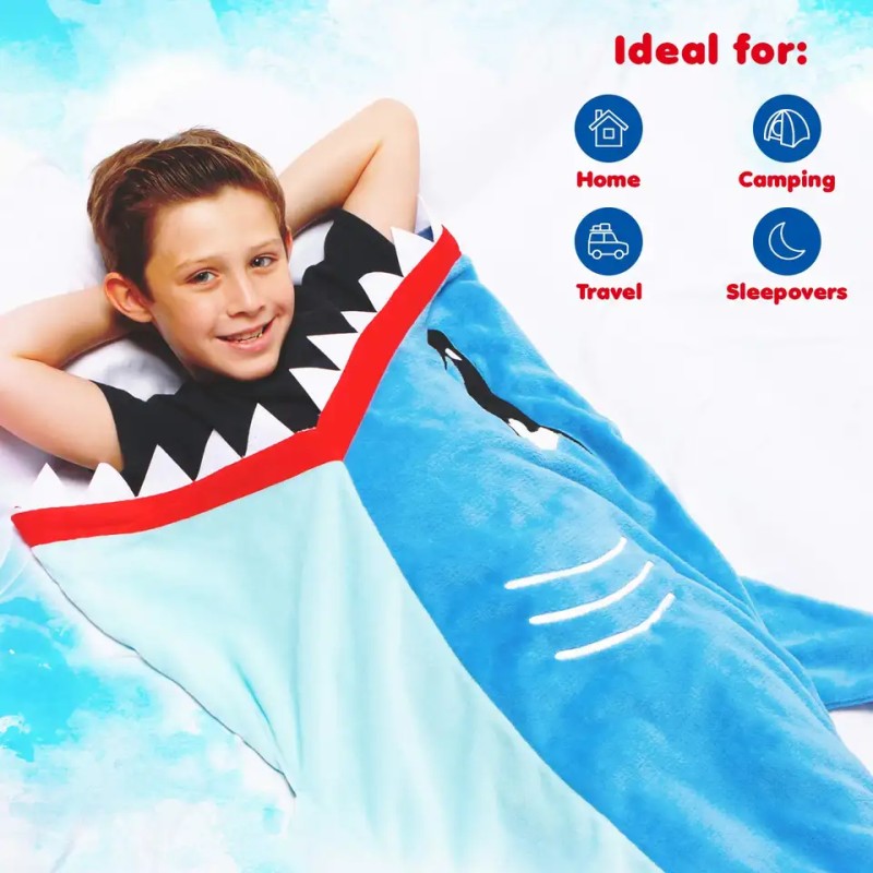 Shark Blanket Factory - OEM Custom 3D Cartoon Animal Pattern