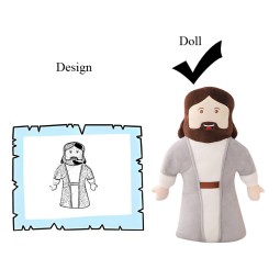 Jesus Plush Doll Supplier - OEM Custom Christian Soft Toy