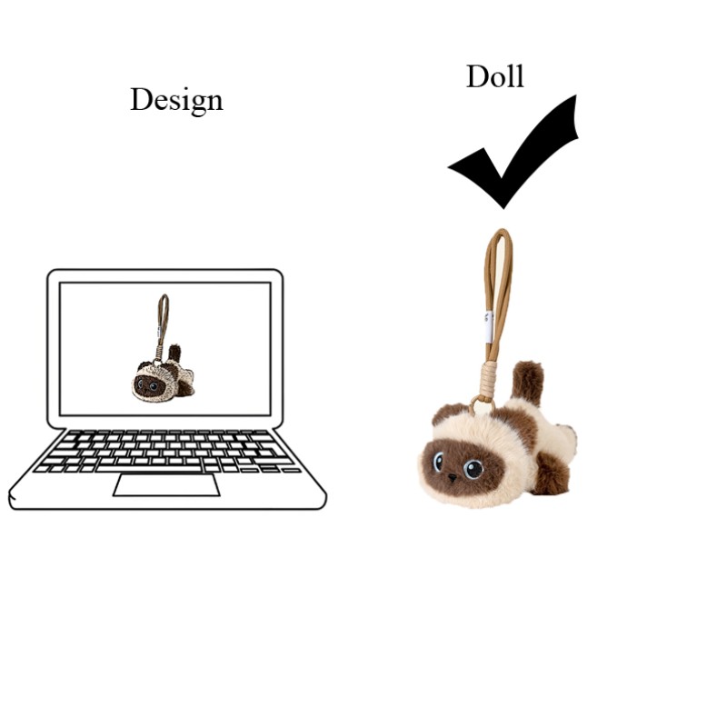 Fox Plush Keychain Manufacturer - OEM Custom Animal Stuffed Toy