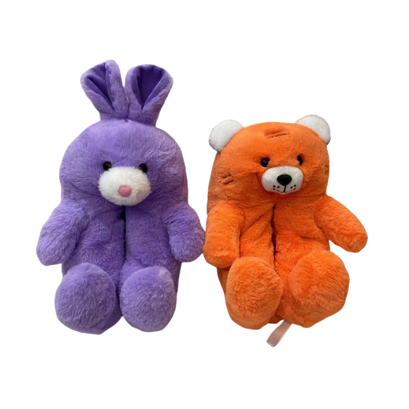 Penguin Slippers Supplier - OEM Custom Cute Tiger Flat Design