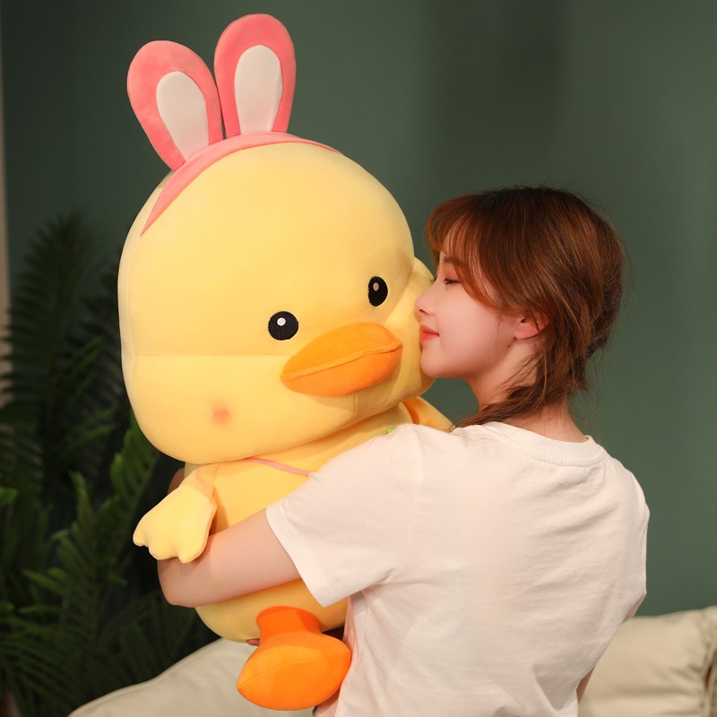 Plush Duck Toy Supplier - OEM Custom 28-70cm Yellow Duck