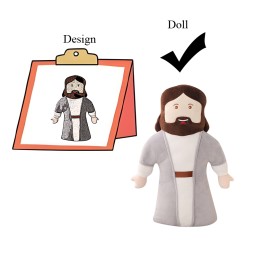 Jesus Plush Toy Supplier - OEM Custom 5-20cm Kids Party Gift