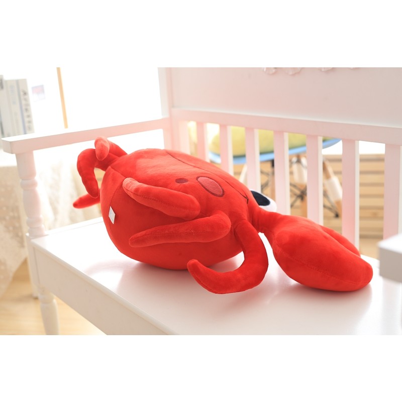Crab Cushion Manufacturer - OEM Custom Red Blue Shape Design