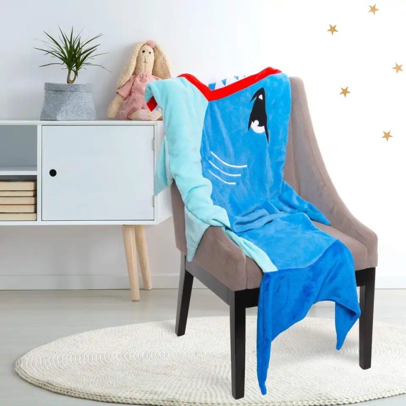 Shark Blanket Factory - OEM Custom 3D Cartoon Animal Pattern