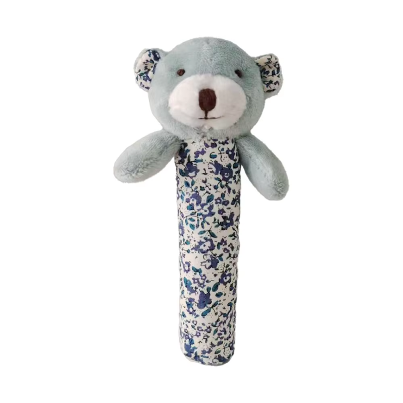 Bear Rattle Supplier - OEM Custom Baby Shaped Ring Toy