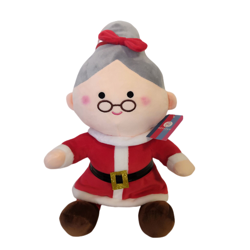 Santa Plush Toy Supplier - OEM Custom Grandpa Grandma Design