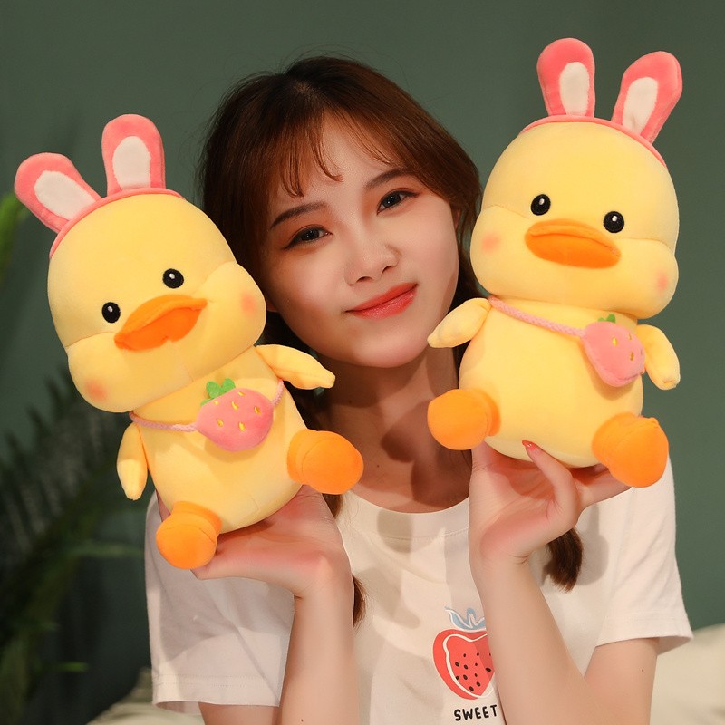 Plush Duck Toy Supplier - OEM Custom 28-70cm Yellow Duck