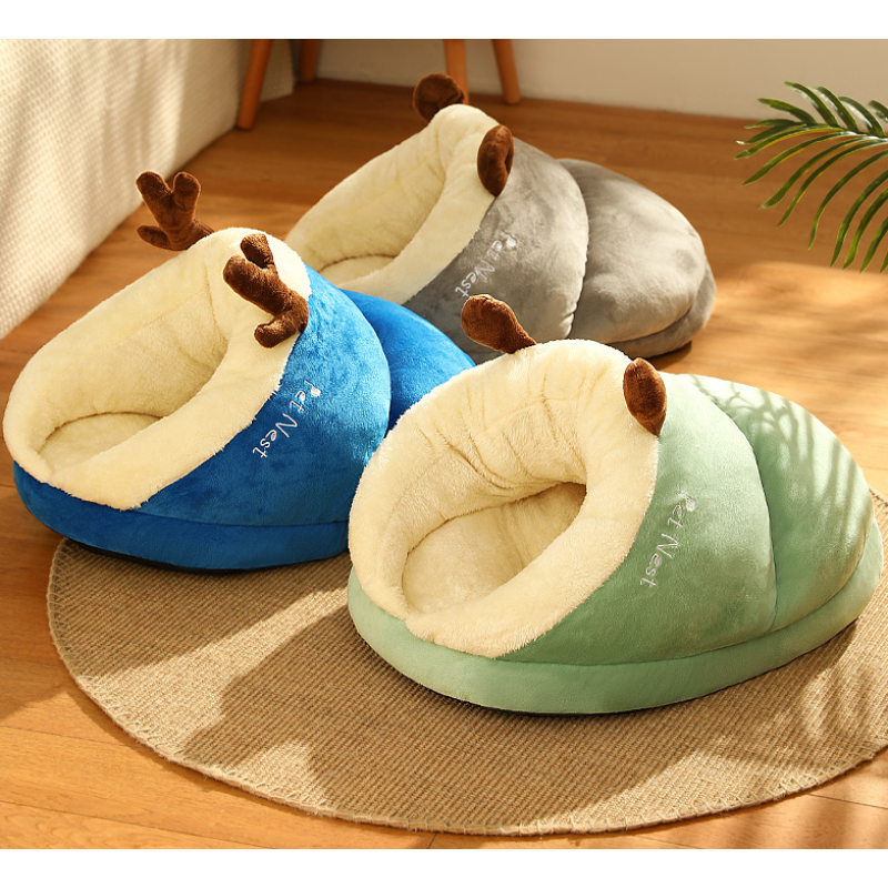 Pet Bed Manufacturer - OEM Custom Slipper Shaped Nest