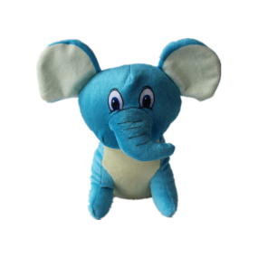 Blue Elephant Plush Manufacturer - OEM Custom 25cm Cartoon Doll