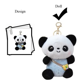 Panda Plush Keychain Manufacturer - OEM Custom Cartoon Animal