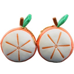 Fruits Keychain Manufacturer - OEM Custom Orange PP Cotton