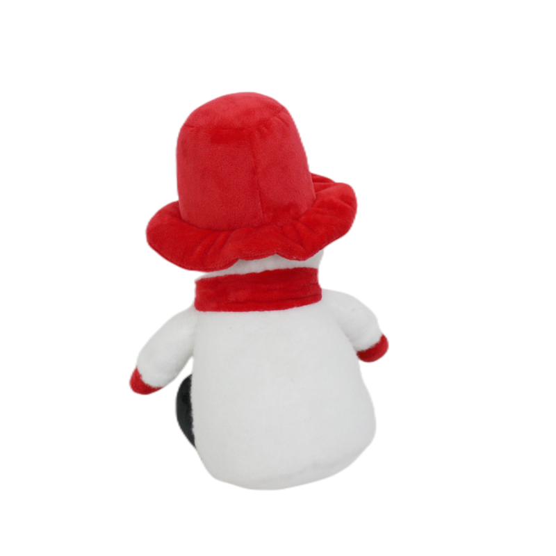 Snowman Plush Doll Supplier - OEM Custom Hat Scarf Decoration