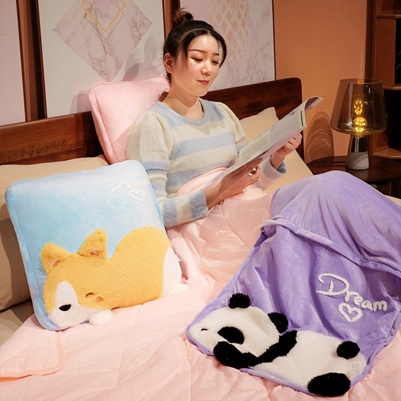 Dual-Purpose Plush Manufacturer - OEM Custom Panda Rabbit Dog