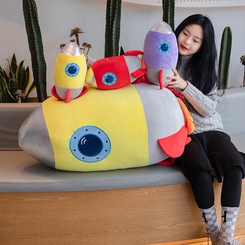 Rocket Plush Toy Factory - OEM Custom Soft Stuffed Pillow