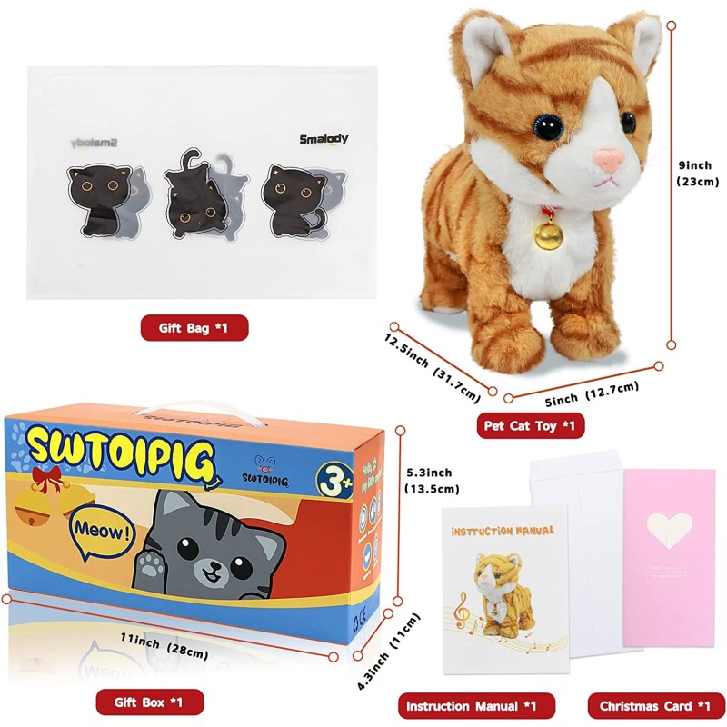 Cat Plush Toy Factory - OEM Custom Interactive Robot Voice