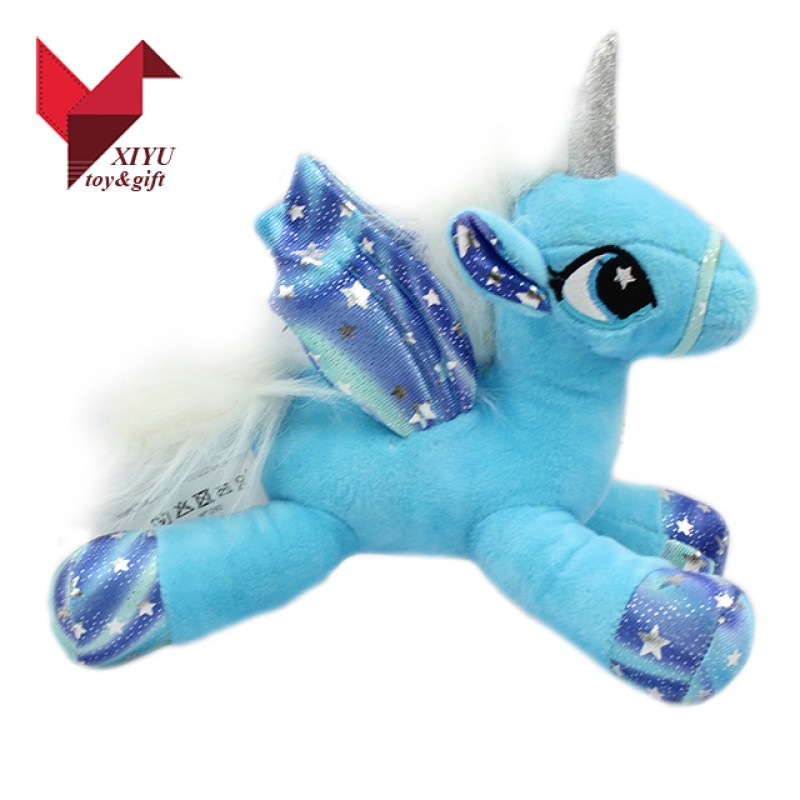 Unicorn Plush Toy Factory - OEM Custom Big Eyed Blue Doll