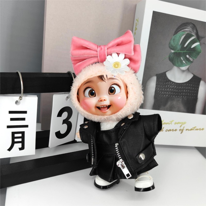 Doll Clothing Manufacturer - Furry Collar Waterproof