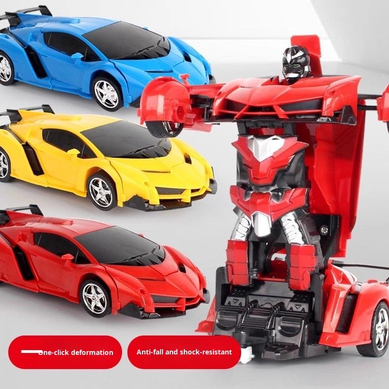 Remote Control Car Factory - Transforming Robot Police