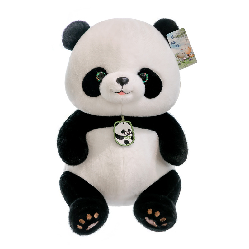 Panda Plush Manufacturer - Black White Rag Doll