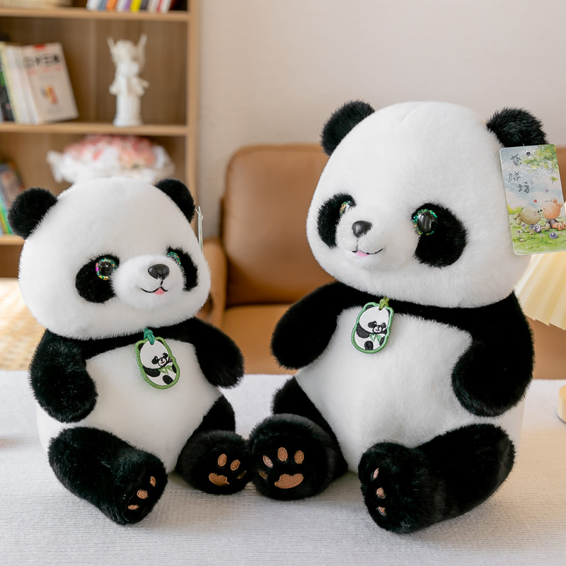 Panda Plush Manufacturer - Black White Rag Doll