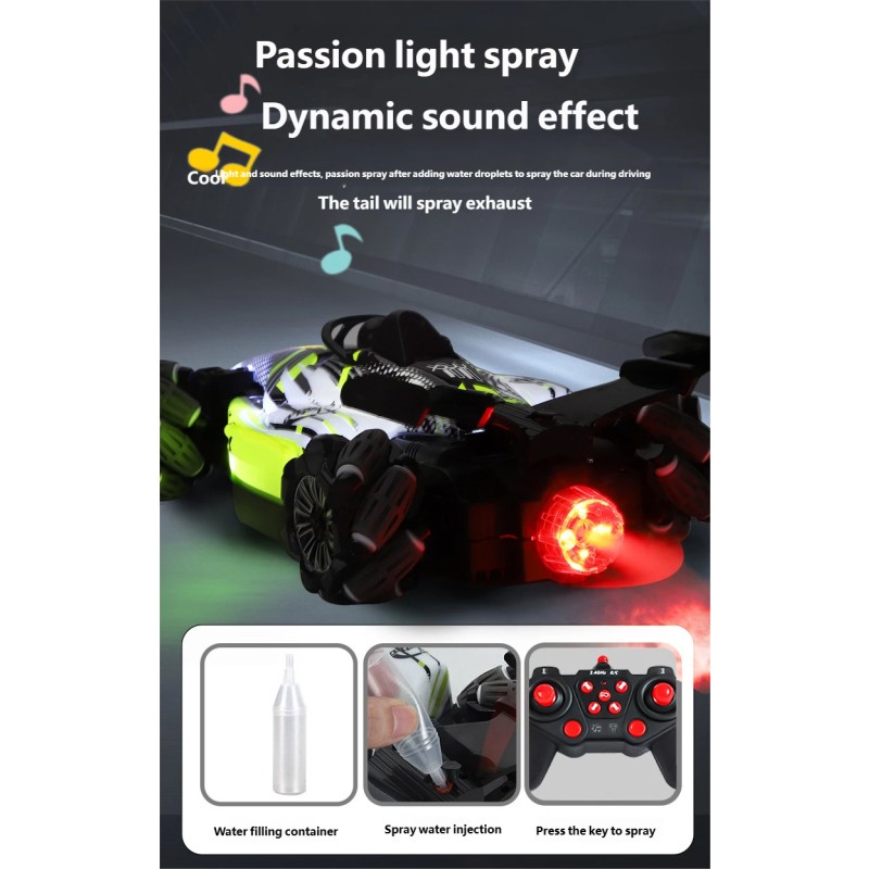 RC Car Manufacturer - Large F1 Stunt Spray 4WD Drift