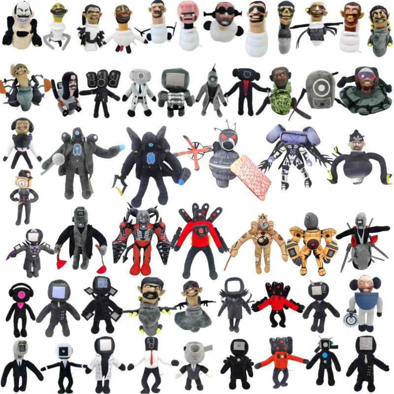 Plush Toy Manufacturer - Toilet Man vs Monitor