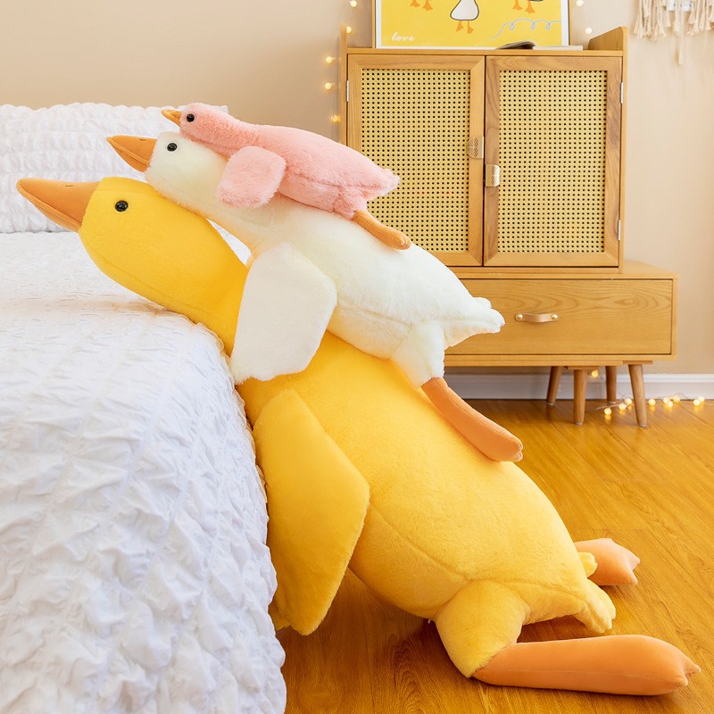 Plush Pillow Factory - Goose Hugging Pillow Toy