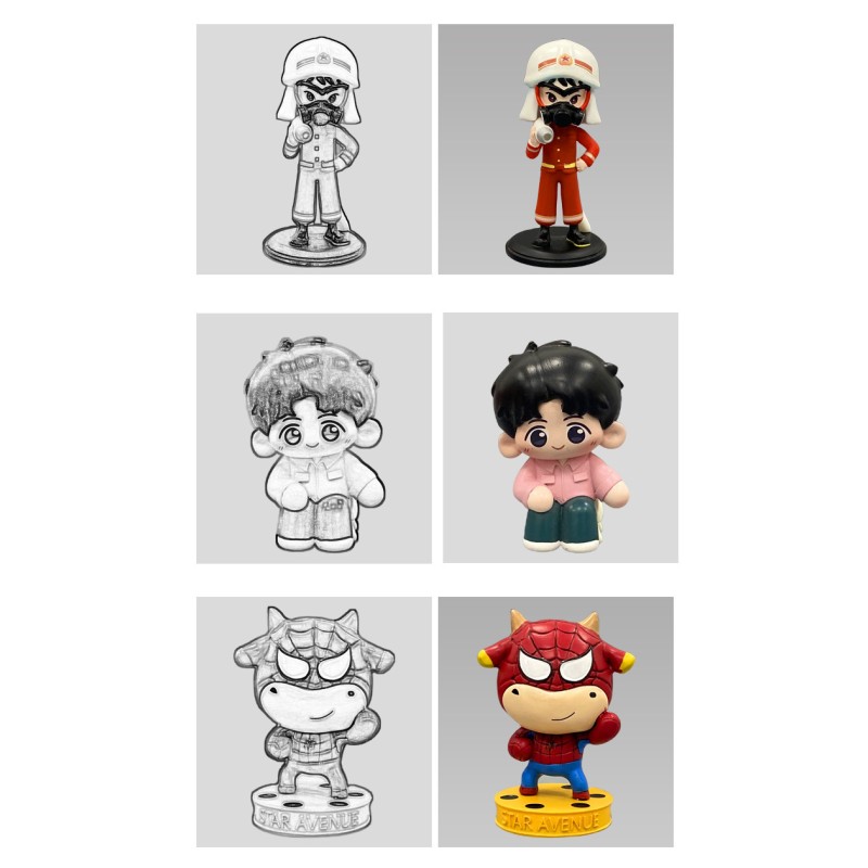 PVC Keychain Factory - Custom Doll Ornament Blind Box