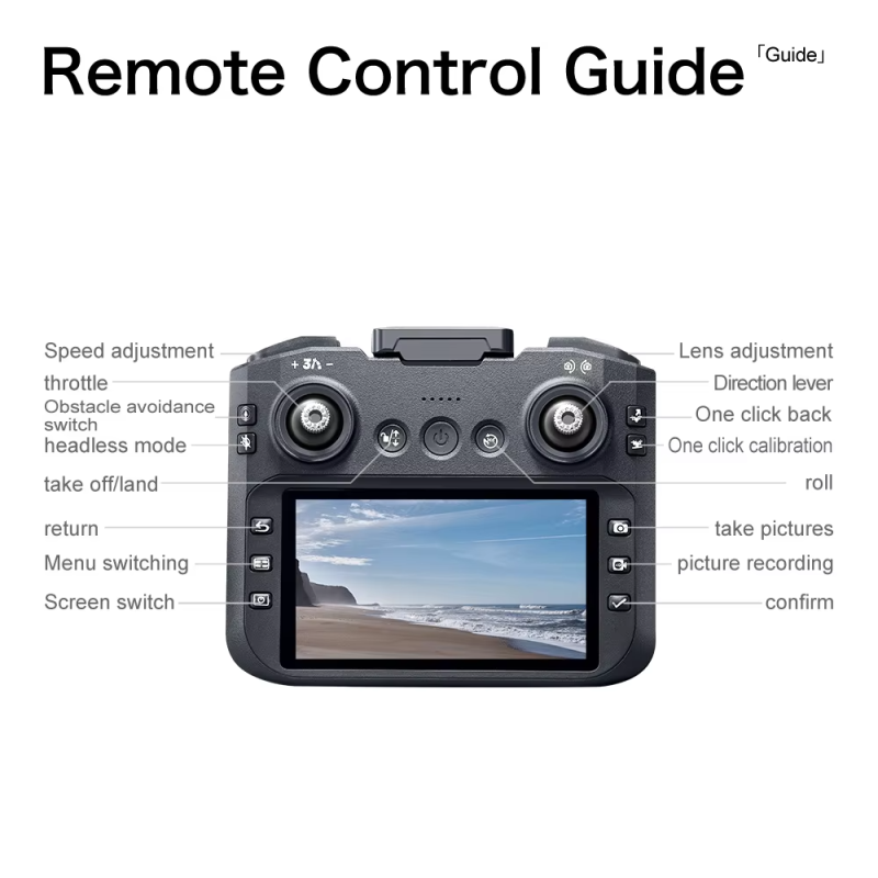 Drone Manufacturer - GT8 3 Camera Long Range