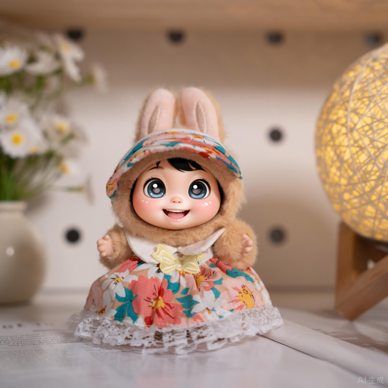 Doll Clothing Manufacturer - Leather Jacket Straw Hat